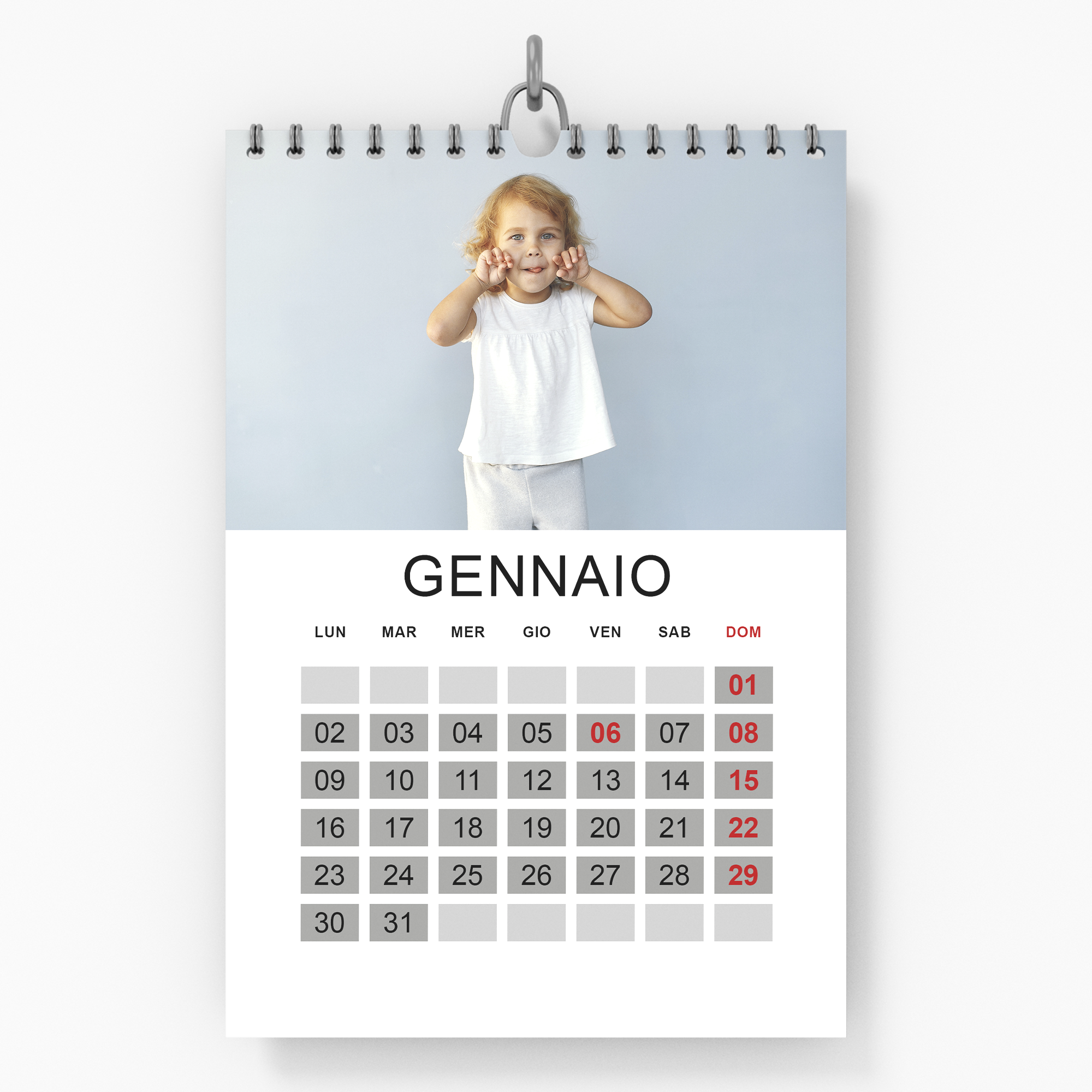 Stampa Calendario da muro personalizzato online