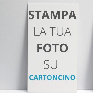 Poster su cartoncino