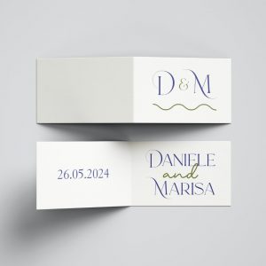 Tag bomboniera per festa di Matrimonio/Fidanzamento Personalizzabile Ref19