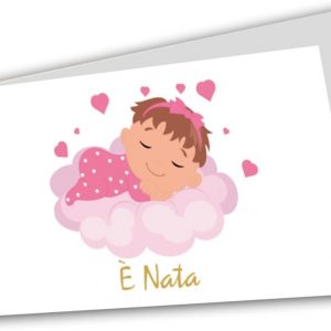 Tag bomboniera per festa di neonato Personalizzabile Ref2