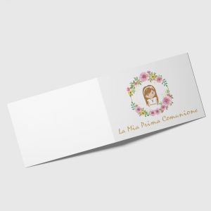 Tag bomboniera per festa di comunione Personalizzabile Ref3