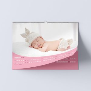 Calendario da muro personalizzabile con Foto Ref19
