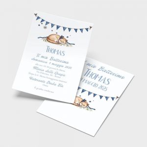 Inviti per Festa di Battesimo Ref26