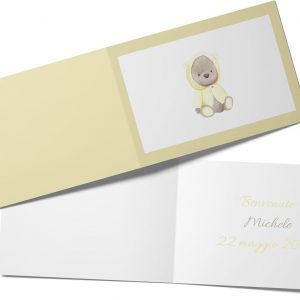 Tag bomboniera per festa di neonato Personalizzabile Ref14