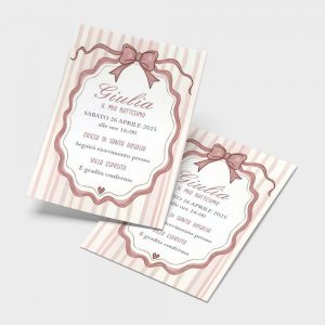 Inviti per Festa di Battesimo Ref24