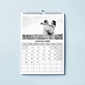 Calendario da muro personalizzabile con Foto Ref11