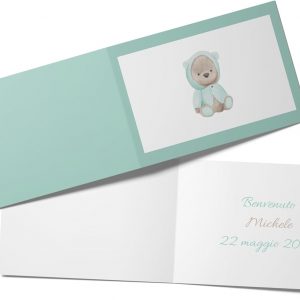 Tag bomboniera per festa di neonato Personalizzabile Ref16