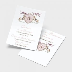 Inviti per Festa di Battesimo Ref17
