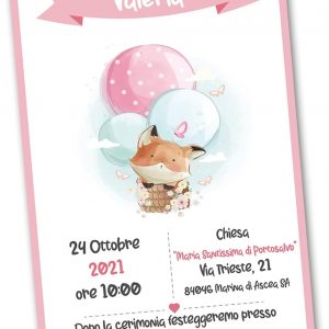 Inviti per Festa di Battesimo Ref25