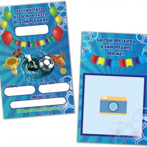 Inviti per Festa di Compleanno Ref12