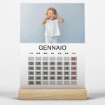 Calendario da tavolo personalizzabile con Foto Ref5
