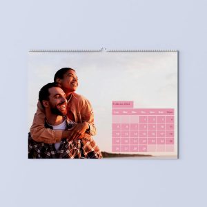 Calendario da muro personalizzabile con Foto Ref17