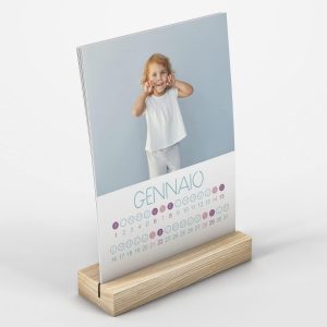Calendario da tavolo personalizzabile con Foto Ref8