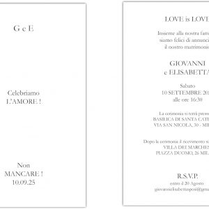 Inviti per Festa di Matrimonio Ref9