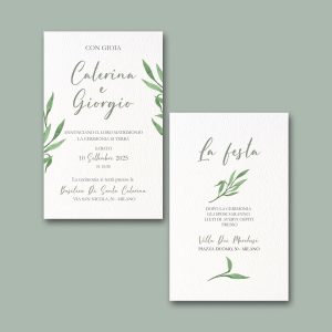 Inviti per Festa di Matrimonio Ref10