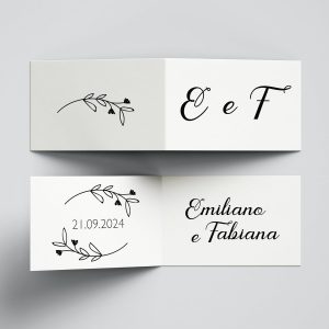 Tag bomboniera per festa di Matrimonio/Fidanzamento Personalizzabile Ref9