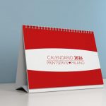 Calendario da tavolo personalizzabile con Foto Ref1