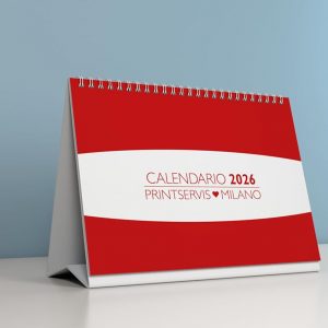 Calendario da tavolo personalizzabile con Foto Ref1