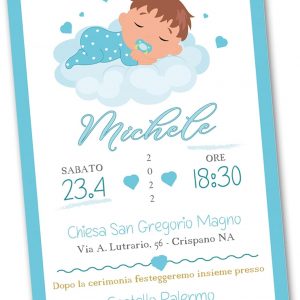 Inviti per Festa di Battesimo Ref13
