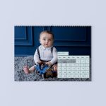 Calendario da muro personalizzabile con Foto Ref6