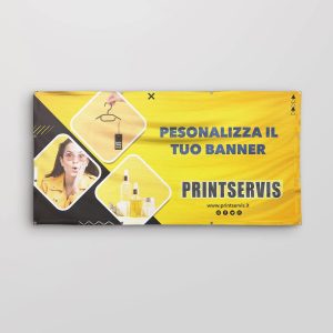 Stampa striscione su pvc