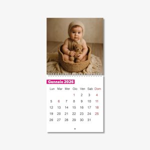 Calendario da muro personalizzabile con Foto Ref21