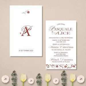 Inviti per Festa di Matrimonio Ref8